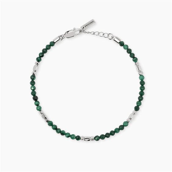Bracciale Mabina Uomo Geo in Argento Malachite 534150 - 534150